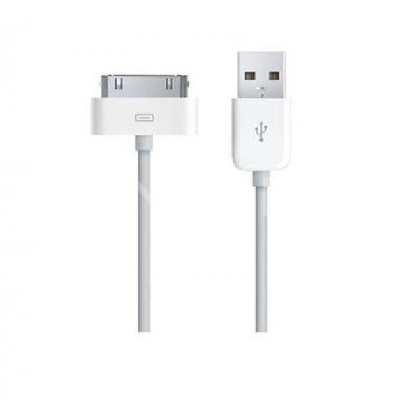 Wholesale iPhone IOS 4, 4S, 3GS USB Data Cable 3FT (White)